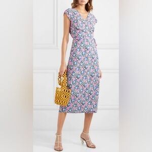 J Crew Floral Wrap Dress